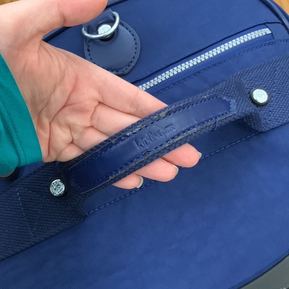 Kipling Navy Blue Duffle Luggage Bag - Picture 14 of 17